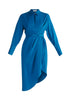 Asymmetric Hem Shirt Dress